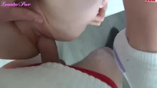 Leonie pur Oster-Skandal Stiefdaddy nimmt alle Löcher! порно реальный секс