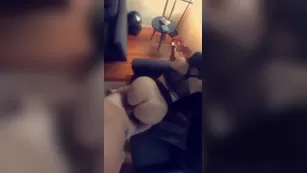 Tiffany Cappotelli black lingerie минет & секс POV snapchat premium порно реальный секс