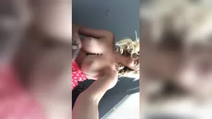 Heidi Grey red dress киска fingering & дилдо мастурбация snapchat premium 2018/07/26 порно реальный секс