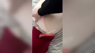 Amber Dawn morning голая on bed snapchat premium порно реальный секс