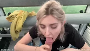 eva elfie teen swallows loads of cum on a cable car public минет amateur sexcams-24.com порно бесплатное girls