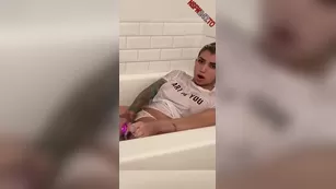 Agata Ruiz bathtub мастурбация snapchat premium порно реальный секс