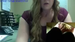 AmyMadison - Riding Дилдо At Work MFC