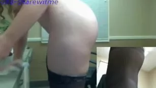 AmyMadison - Riding Дилдо At Work MFC