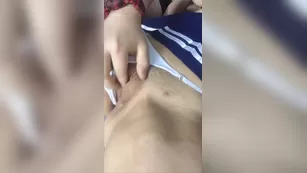 Sabrina Nichole sexy school девушка vib мастурбация snapchat premium порно реальный секс